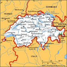 switzerland map